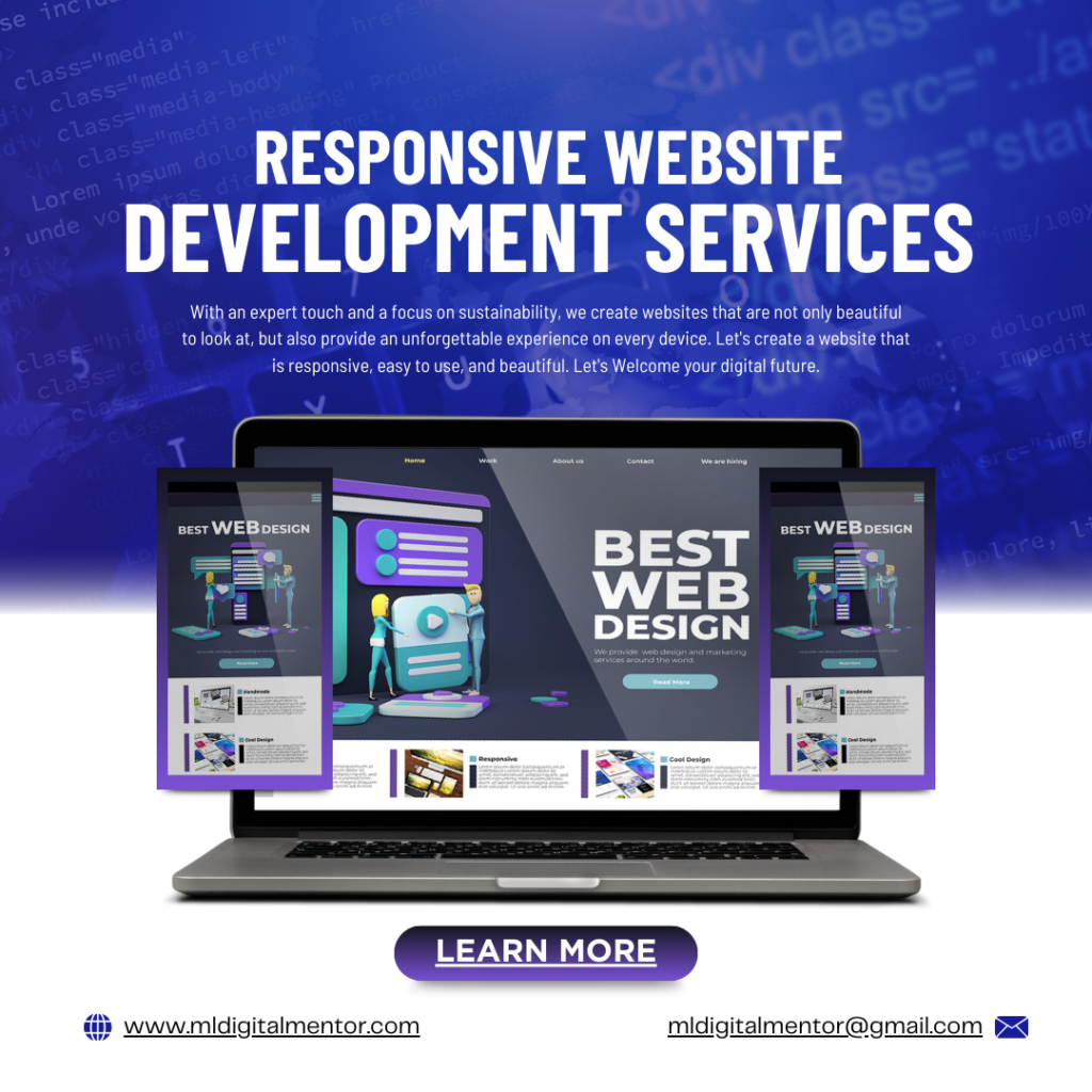 Web development services.